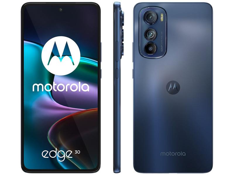 Smartphone Motorola Edge 30 256GB Grafite 5G Octa-Core 8GB RAM 6,5” Câm. Tripla + Selfie 32M